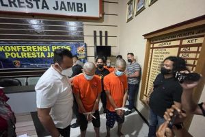 Pelaku Curanmor di Belasan TKP Dalam Kota Jambi Diciduk Polisi