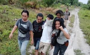 Pelaku Pembunuhan di Pasar Angso Duo Diciduk di Bayung Lincir