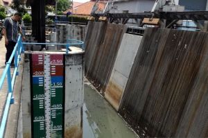 BPBD Siaga 2 di Pintu Air Pasar Ikan, Akan Banjir