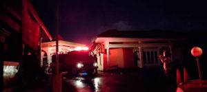Kebakaran Hanguskan Rumah Dinas Wagub Jambi
