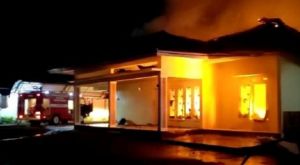 Polisi Selidiki Penyebab Kebakaran Rumah Dinas Wagub Jambi