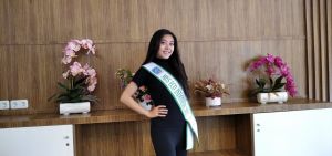 Kostum Nanas Jessica Grace Asal Jambi, Ikuti Miss Eco International