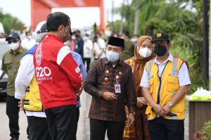 AL Haris Dampingi Kunker Jokowi