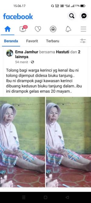Perempuan Asal Kerinci Dirampok Lalu Dibuang ke Merangin
