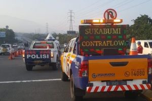 Jasa Marga Berlakukan Contra Flow Mulai KM 44 Tol Jagorawi