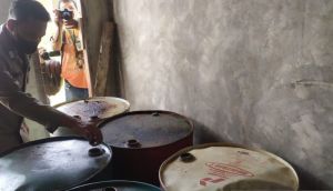 Polisi Tangkap Penimbun Dua Ton Solar Subsidi