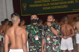 124 Calon Taruna Bersaing Masuk Akademi Militer