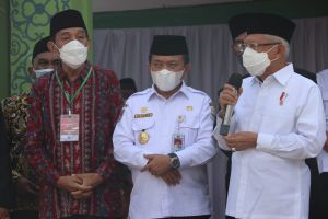 Al Haris Dampingi Kunker Wapres RI