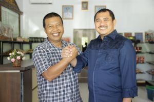 Romi Haryanto Bertemu dengan Ketua DPD Demokrat Jambi di Bungo