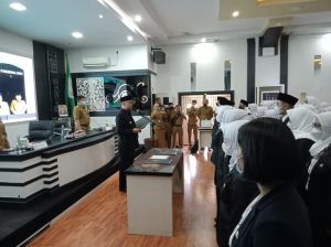 Lantik 50 Pejabat Fungsional Guru, Awal September Fasha Rombak Kepsek