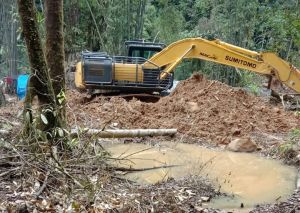 Dua Pelaku PETI di Wilayah Hutan TNKS Kerinci Diciduk