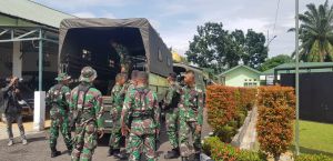 Dandim 0415 Kodim Jambi Lepas Satgas TMMD ke Lokasi Sasaran