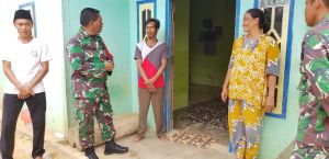 Titipkan Satgas TMMD ke Orang Tua Asuh, Dansatgas: Jika Ada Masalah Lapor ke Saya