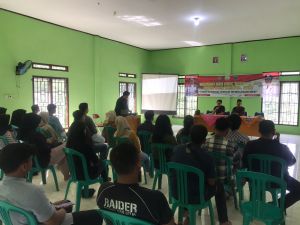 Satgas TMMD Bersama Dishut Provinsi Jambi Sosialisasikan Bahaya Buka Lahan dengan Membakar