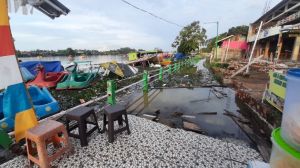 Jogging Track Danau Sipin Ambruk