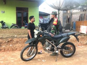 Ahmad Nekat Hentikan Babinsa Pertanyakan Keluhan Warga Soal Air Bersih