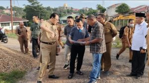 Gubernur Al Haris Pantau Pembangunan Gedung Baru SMA 12 Kota Jambi