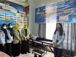 Pelayanan Kesehatan Proaktif Sambut Hari Bakti Pemasyarakatan Ke-59 di Rutan Sungai Penuh