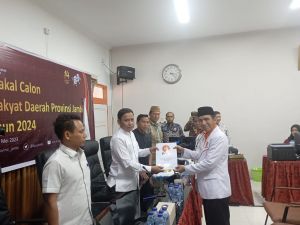 Heru Daftarkan Bacaleg PKS ke KPU, Targetkan 8 Kursi di DPRD Provinsi Jambi