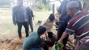 Brimob Polda Jambi Sembelih 22 Hewan Kurban