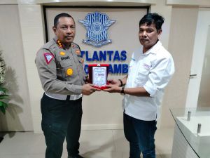 Sinergitas Media dan Polri, SMSI Provinsi Jambi Apresiasi Ditlantas Polda Jambi