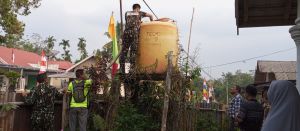 Satbrimob Polda Jambi Bantu 20 Ribu Liter Air Bersih Untuk Warga Terdampak Kekeringan