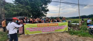 Penolakan Warga Aur Kenali Makin Kuat, Rencana PT SAS Bangun Stockpile Batu Bara Kian Sulit