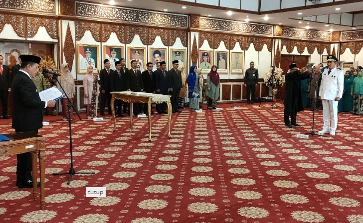 Gubernur Jambi Al Haris melantik Asraf jadi Penjabat (Pj) Bupati Kerinci.