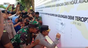 Danrem dan Kapolda Tegaskan TNI-Polri Netral, Jangan Ada Politik Adu Domba