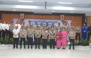 Kapolda Pimpin Sertijab Wakapolda Jambi, Brigjen Pol Edi Mardianto Resmi Bertugas