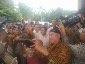 Prabowo Target Raup 85 Persen Suara di Jambi, Optimis Pilpres Satu Putaran