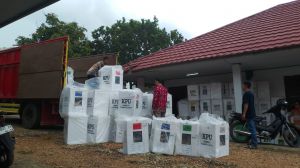 Gerindra Keberatan, PPK Alam Barajo Terpaksa Bongkar Kotak Suara yang Sudah Dimuat ke Truk