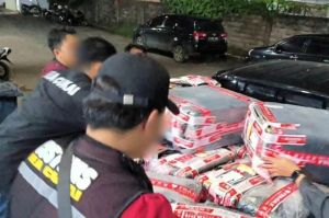 Ratusan Ribu Batang Rokok Ilegal Gagal Beredar, Diselundupkan dengan Jasa Ekspedisi 
