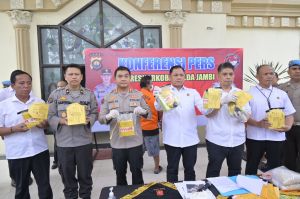 Peredaran 10 Kg Sabu Digagalkan Ditresnarkoba Polda Jambi, Pelaku Terpaksa Didor Akibat Melawan