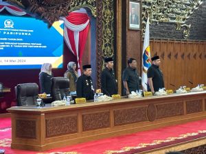 Empat Jubir Pansus DPRD Jambi Sampaikan Laporan Pembahasan LKPJ Gubernur Tahun 2023