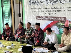 Kenduri BNPT RI- FKPT Jambi di Desa Kota Baru, Prof Asad: Jangan Berprilaku Intoleran