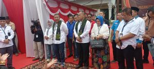 Diiringi Pengurus Partai Pengusung dan Simpatisan, Romi-Sudirman Daftar Sebagai Cagub-Cawagub ke KPU