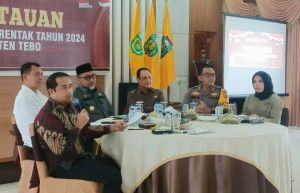 Pjs Gubernur Sudirman Apresiasi Kesiapan Pemkab Tebo Jelang Pilkada Serentak 2024