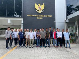 Kunjungan ke KBRI Bangkok Hingga FGD,  Program SMSI Provinsi Jambi Sukses Besar di 2024 