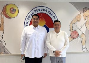 Temui Menpora, Ketua DPRD Kota Jambi Usulkan Pembangunan GOR di Seberang Kota Jambi