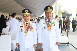 Resmi Dilantik Sebagai Gubernur dan Wakil Gubernur, Haris: Mari Sinergikan Upaya Membangun Jambi