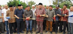 Jembatan Diresmikan, Warga Kampung Bugis: Terimakasih Pak Faried