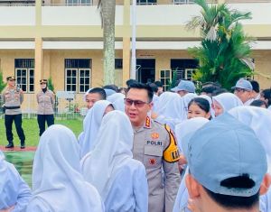 Edukasi Siswa SMA Unggul Sakti, Kapolresta Jambi Ingatkan Jangan Ikuti Geng Motor