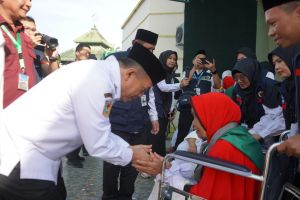 Lepas Kloter 16, Al Haris: Pemprov  Jambi Kucurkan Dana Rp32 Miliar Untuk Haji Domestik