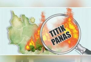 Sepuluh Titik Panas Terpantau di Batang Hari