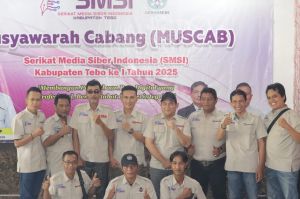 Terpilih Aklamasi, Liga Marisa Kembali Pimpin SMSI Tebo