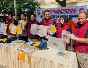 Polda Jambi Amankan Narkoba Senilai Rp7,7 Miliar, Satu Orang Diduga Kaki Tangan Ferdy Pratama