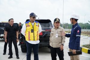 Tinjau Progres Jalan Tol Pijoan - Sebapo - Bayung Lencir, Al Haris: Semoga Selesai Tepat Waktu