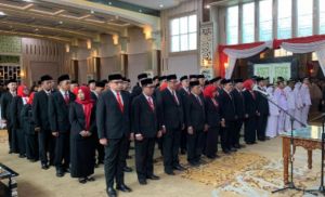 Maulana Lantik 128 Pejabat, Termasuk Rotasi 9 Kepala Dinas, Ini Daftarnya