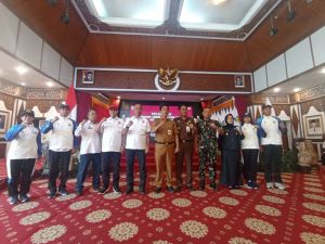 Lepas Atlet Beladiri Ikut PON 2025, Arief Munandar: Kami Berharap Prestasi Membanggakan